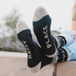 Happy Place Unisex Socks - The Montana Scene