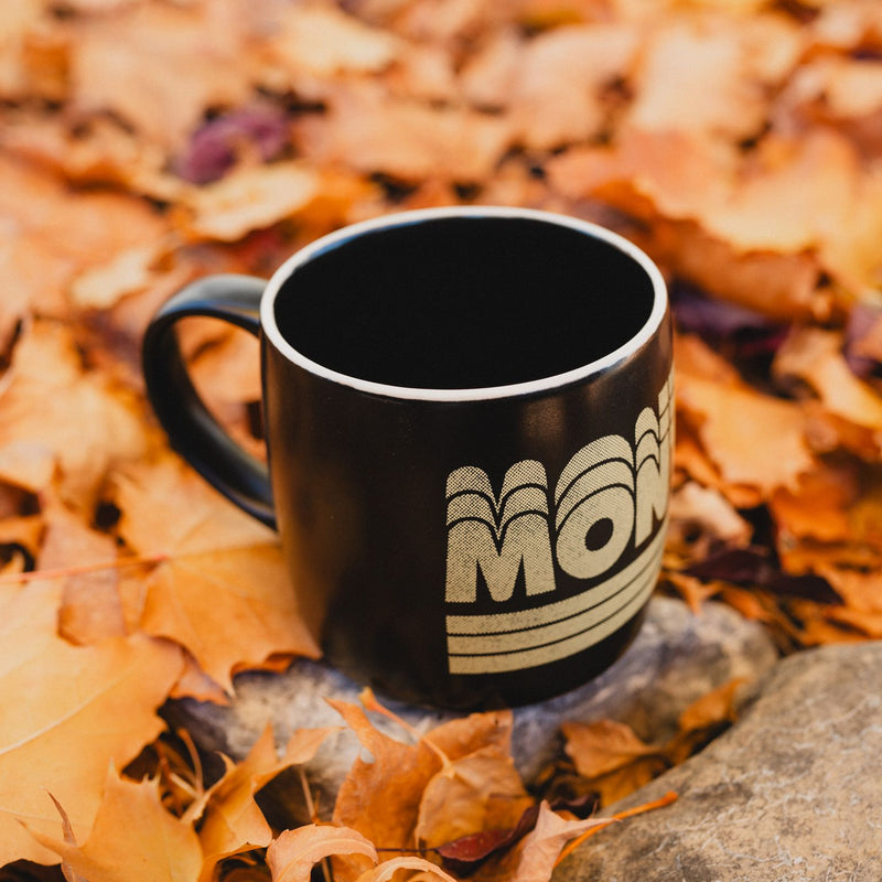 Retro Montana Mug - Black - The Montana Scene