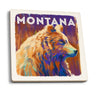 Montana Grizzly Bear Coaster - The Montana Scene