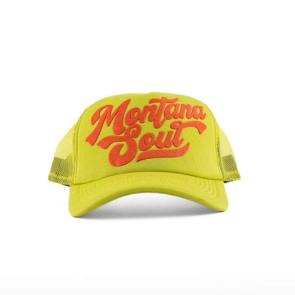 Montana Soul Foam Trucker - Yellow - The Montana Scene