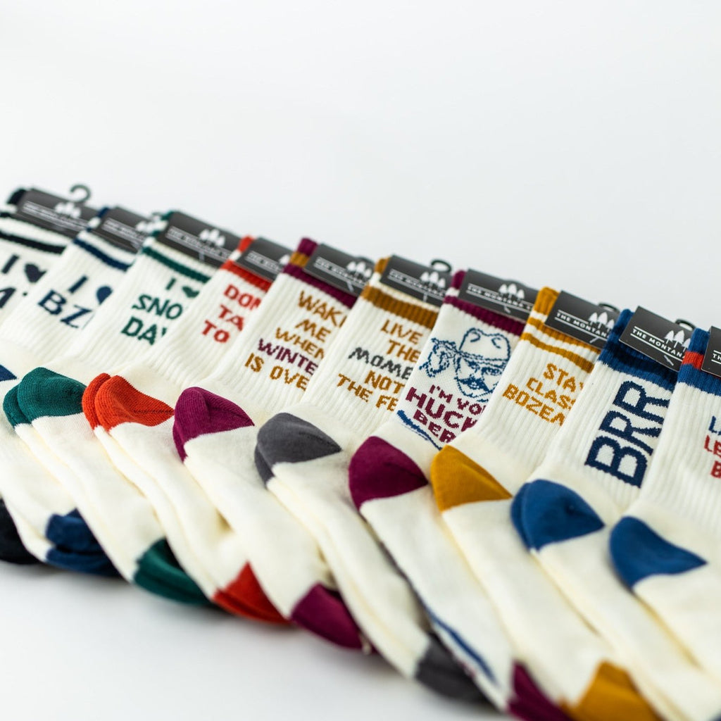 I Heart Snow Days Unisex Socks - The Montana Scene