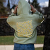 Daisy Days Unisex Hoodie - Honey Dew - The Montana Scene