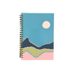 Mountain Sun Notebook - Teal- Discontinued