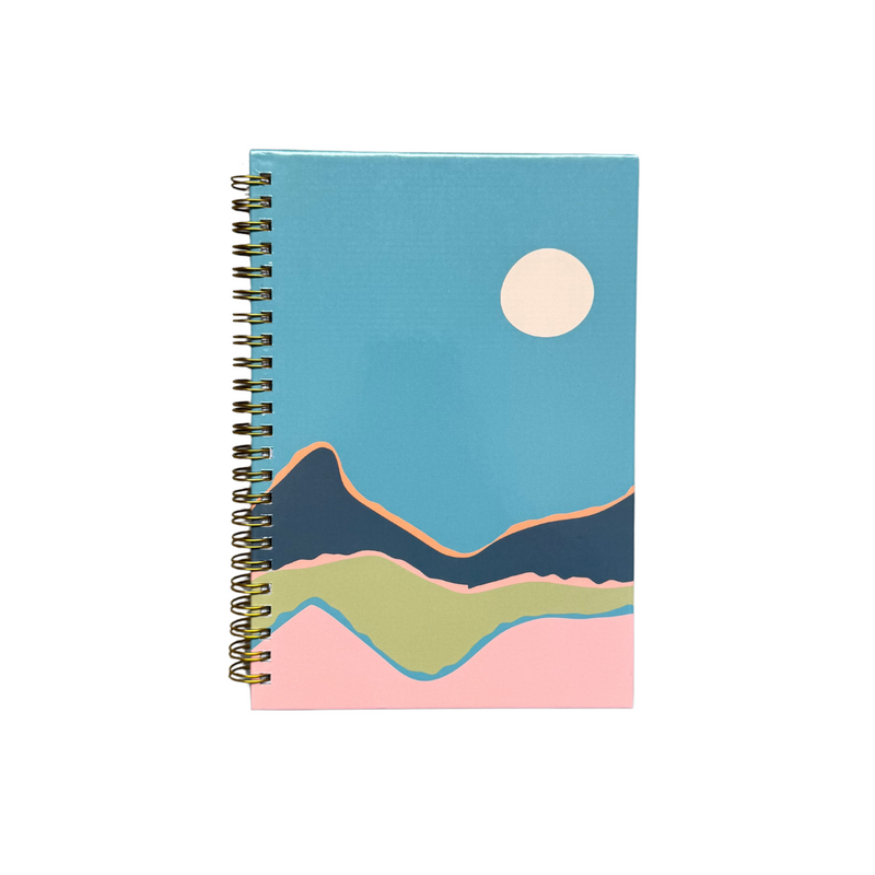 Mountain Sun Notebook - Teal- Discontinued