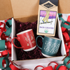 2 mugs and coffee beans gift box
