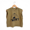 The Hell I Won't Muscle Tee - Faded Army