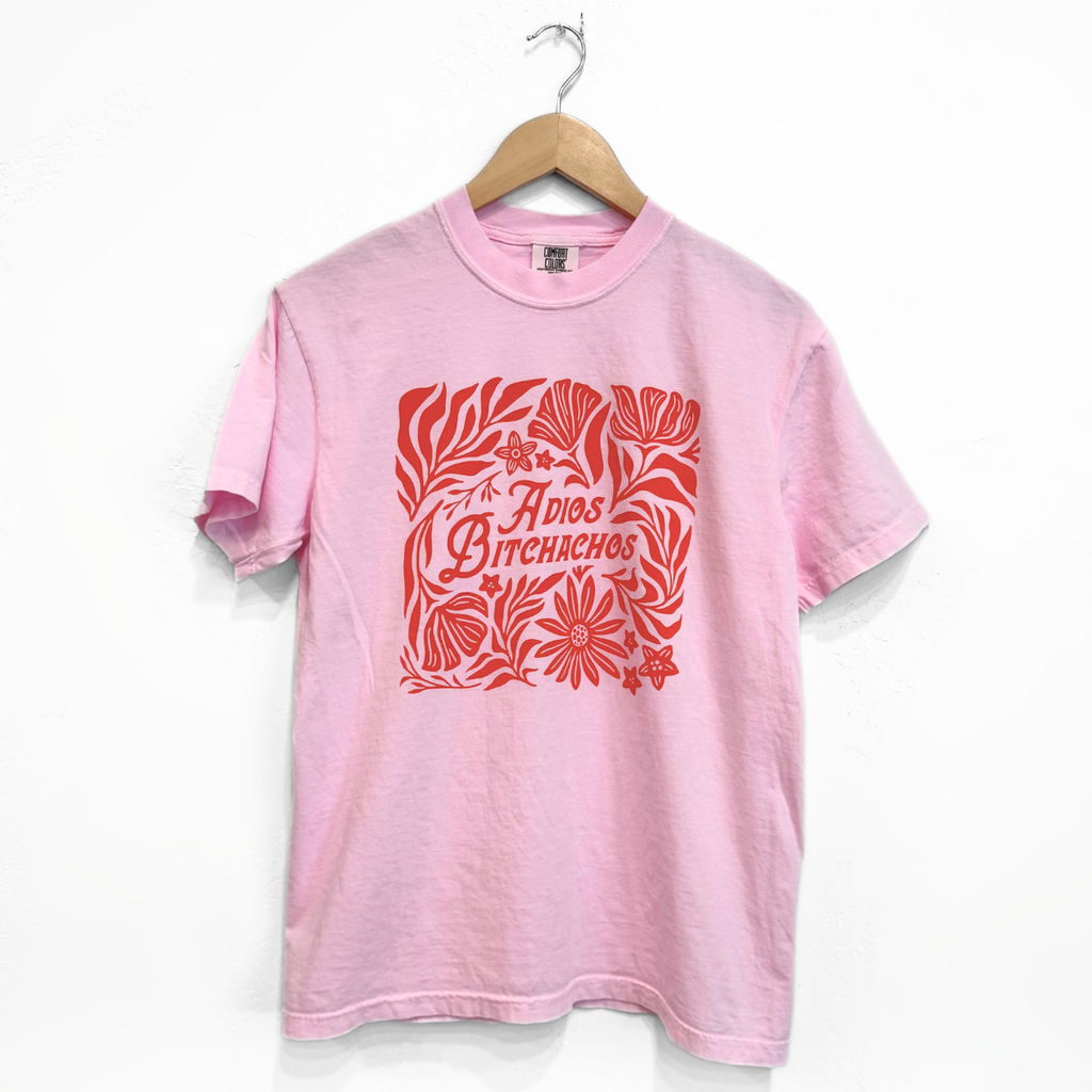 Adios Bitchachos Unisex Tee - Blossom - The Montana Scene