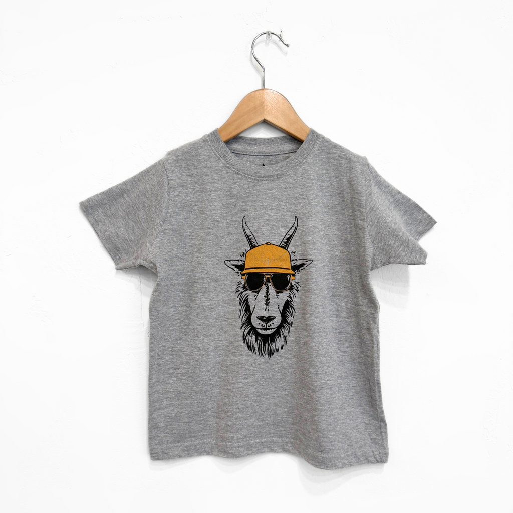 Oi Billy Toddler Tee - Granite Heather - The Montana Scene