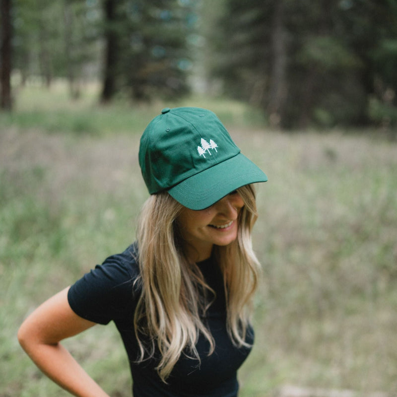 Three Tree Dad Hat - Forest