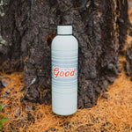 It's All Good Water Bottle - Retro Stripe