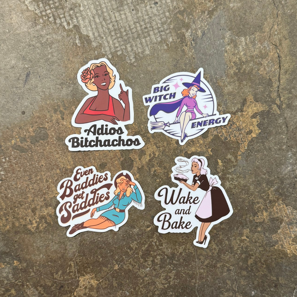 Cheeky Humor Stickers - The Montana Scene