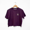 Fireside Ladies Boxy Tee - Plum - The Montana Scene