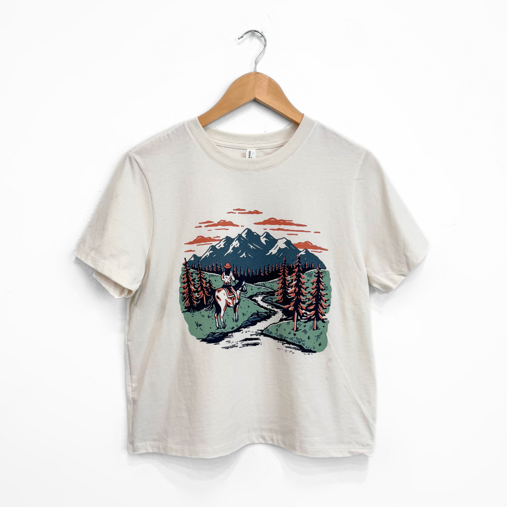Take Me Home Ladies Tee - Vintage White - The Montana Scene