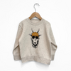 Oi Billy Toddler Fleece - Heather Natural - The Montana Scene
