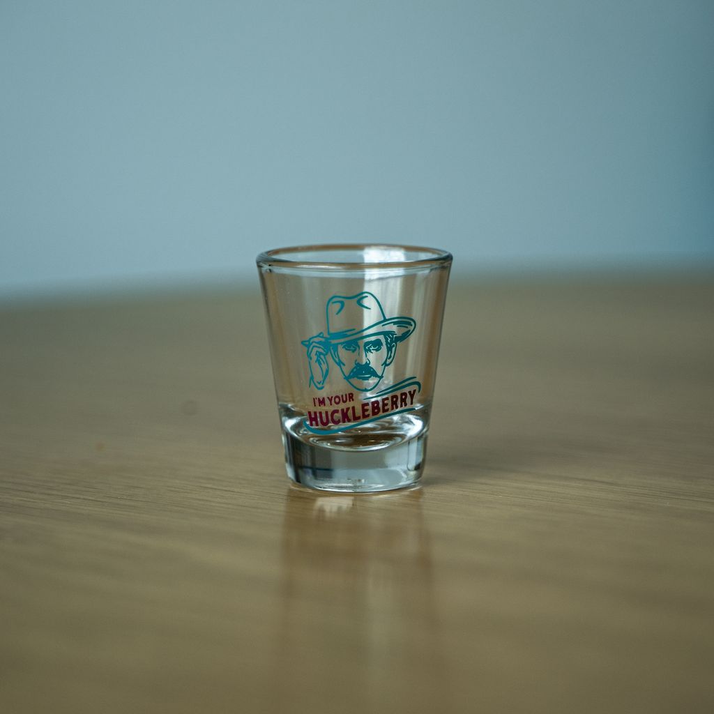 I'm Your Huckleberry Shot Glass - The Montana Scene