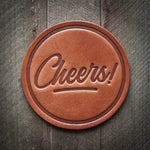Montana Leather Coaster