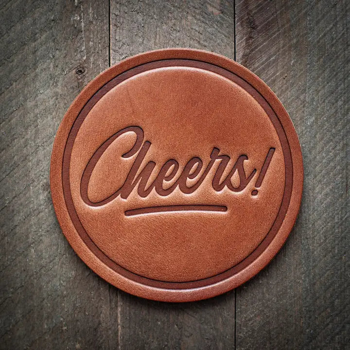 Montana Leather Coaster
