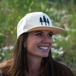 Big Three Tree Snapback - Cream - The Montana Scene