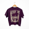 Fireside Ladies Boxy Tee - Plum - The Montana Scene