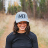 Puffy MT Corduroy Trucker - Dusty Blue - The Montana Scene