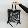 National Forest Canvas Tote Bag - Black - The Montana Scene