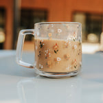 Mountain Wildflower Glass Mug