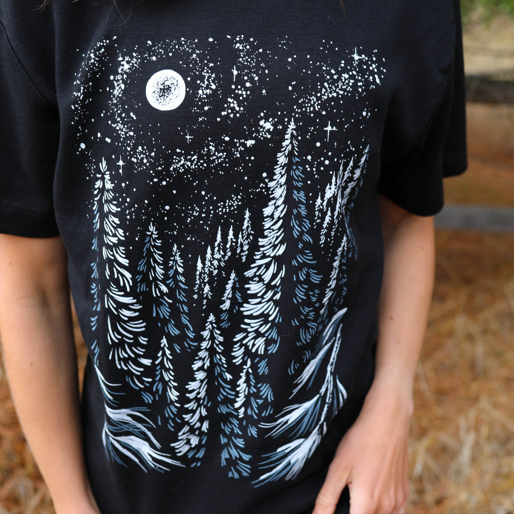winter forest tee 