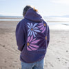 floral graphic hoodie