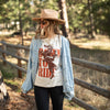 born to ride graphic tee