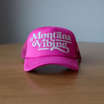 Montana Vibing Foam Trucker - Pink