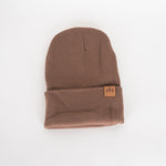 Three Tree Foldover Beanie - Brown - The Montana Scene