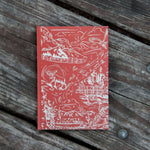 Mystic Moose Notebook - Burnt Orange - The Montana Scene