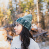 Woodland Beanie - Green - The Montana Scene