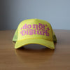Do Not Disturb Foam Trucker - Yellow - The Montana Scene
