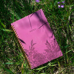 Fine Line Floral Notebook - Purple- Discontinued