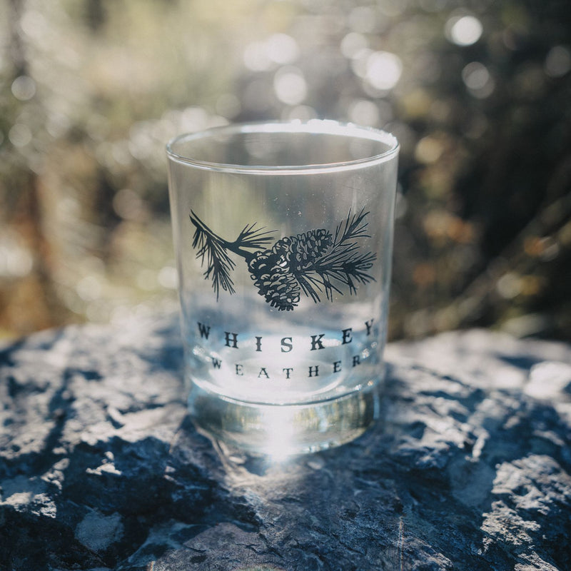 Whiskey Weather - Rocks Glass - The Montana Scene