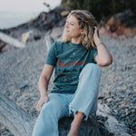 Road Trippin Unisex Tee - Blue Spruce - The Montana Scene