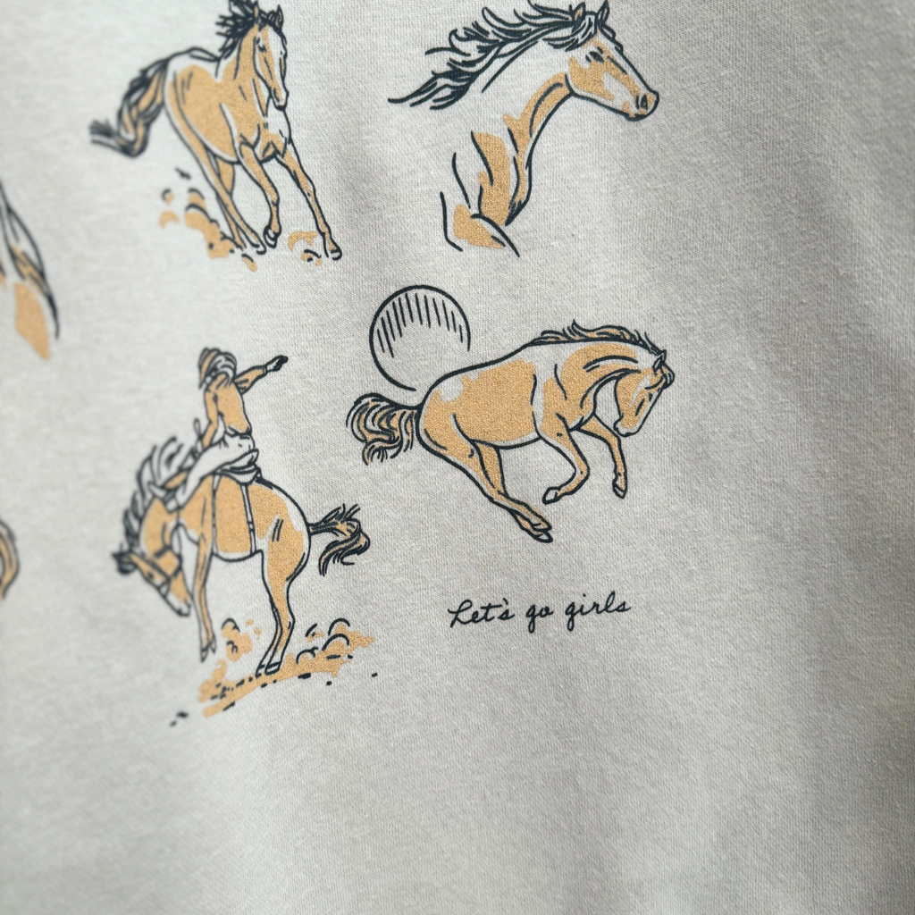 Let's Go Girls Unisex Pullover - Bone - The Montana Scene