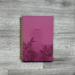 Fine Line Floral Notebook - Purple- Discontinued