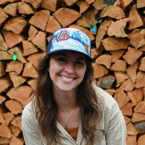 A-Frame Unisex Trucker  - Navy