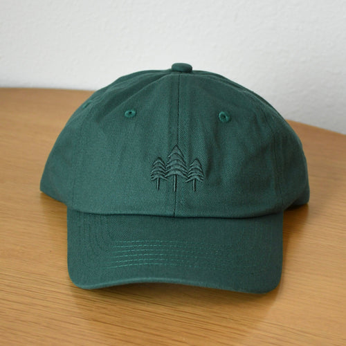Three Tree Dad Hat - Deep Teal