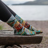 Western Wonders Unisex Socks - The Montana Scene