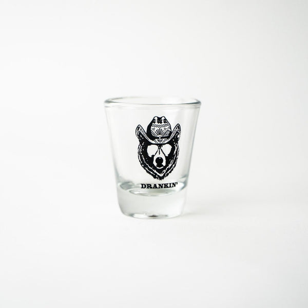 Bear Drankin Shot Glass - The Montana Scene