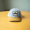 Three Tree Tri Tone Trucker- Mustard - The Montana Scene