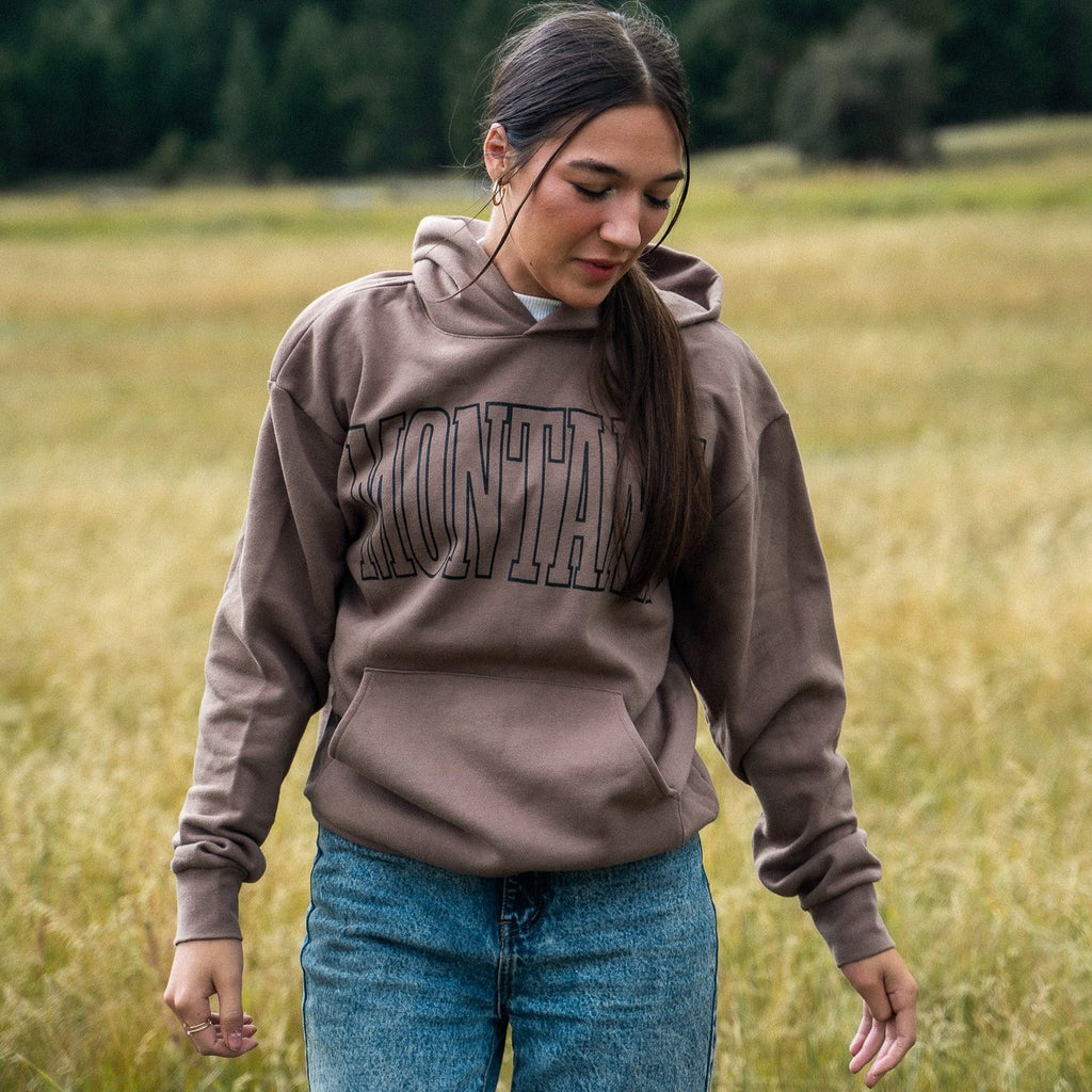 Montana Unisex Hoodie - Clay - The Montana Scene