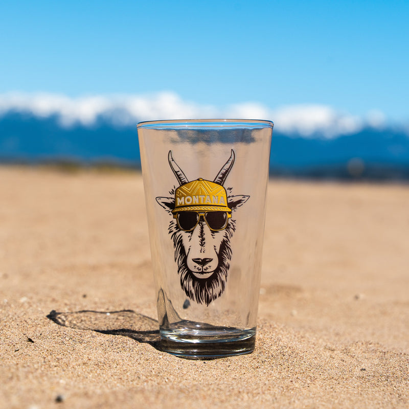 Montana Animal Pint Glass