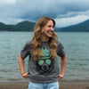 Hey Bear Unisex Tee - Deep Heather - The Montana Scene
