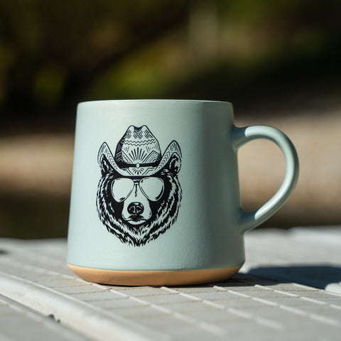Hey Bear Mug - Sage - The Montana Scene