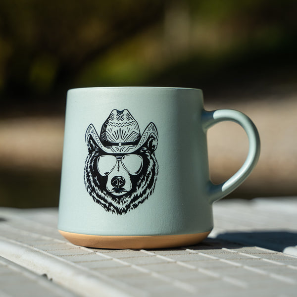 Hey Bear Mug - Sage - The Montana Scene