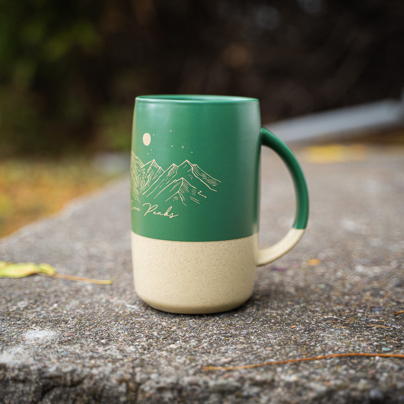 Nice Peaks Ceramic Mug - Forage/Natural